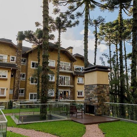 304/2 Apto Com Piscina Aquecida Gramado Exterior foto